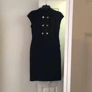 Navy Banana Republic Dress
